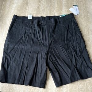 Banana Republic Black Flat Front Shorts